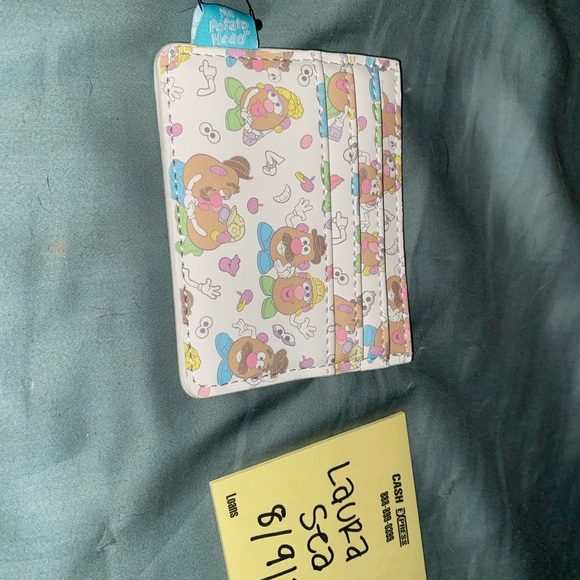 Loungefly Potato Head mini backpack and card holder - Picture 7 of 8